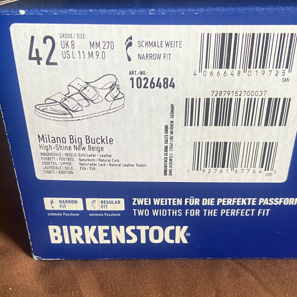 Birkenstock Milano Beige Sandals with Big Buckle